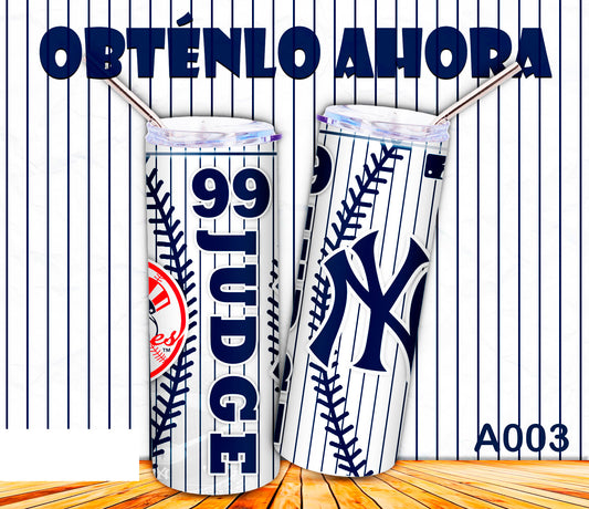vaso 20oz  pelota  judge 99   yankee   a003