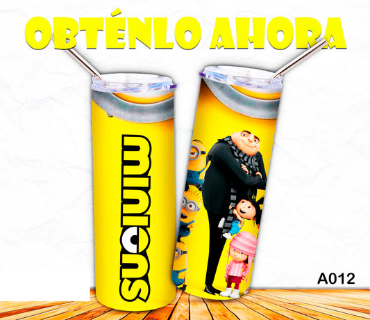 vaso 20 oz minions   a012