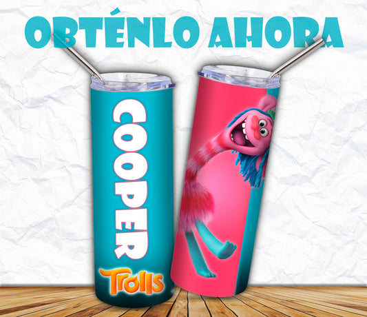 vaso 20oz trolls cooper  a033