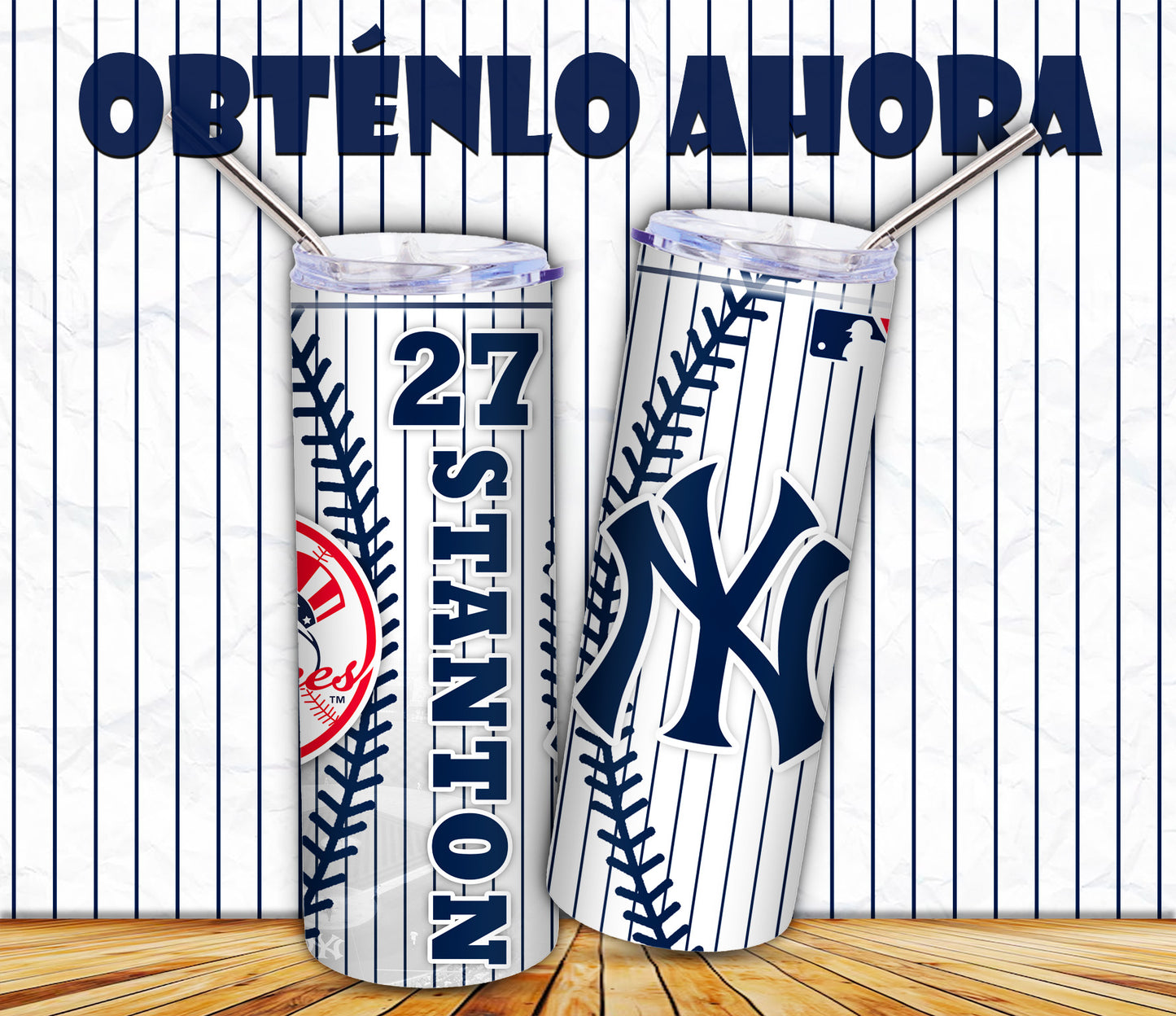 vaso 20oz pelota stanton yankee  a044