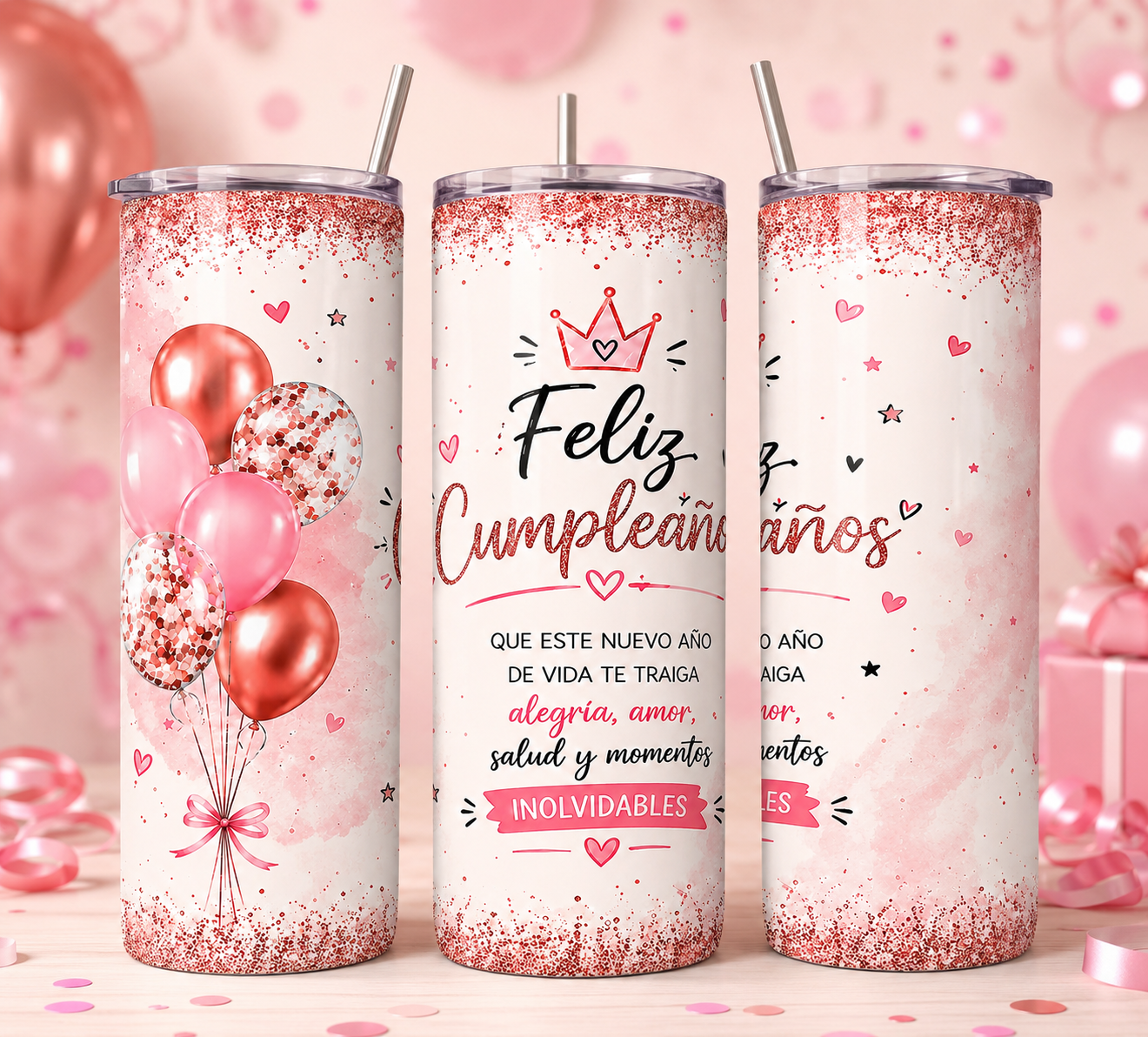 Vaso 20oz para regalo de cumpleaños a076