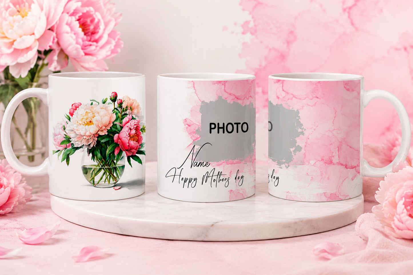 Taza 11oz dia de la madres agrega foto y nombre p053