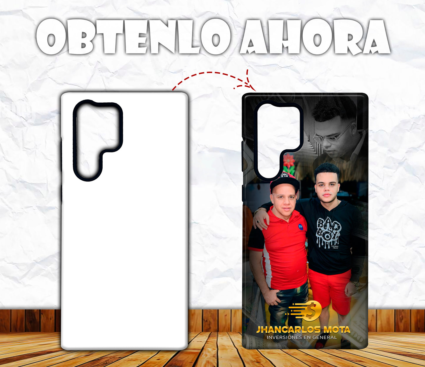 Cover phone 3D personalizado  p013