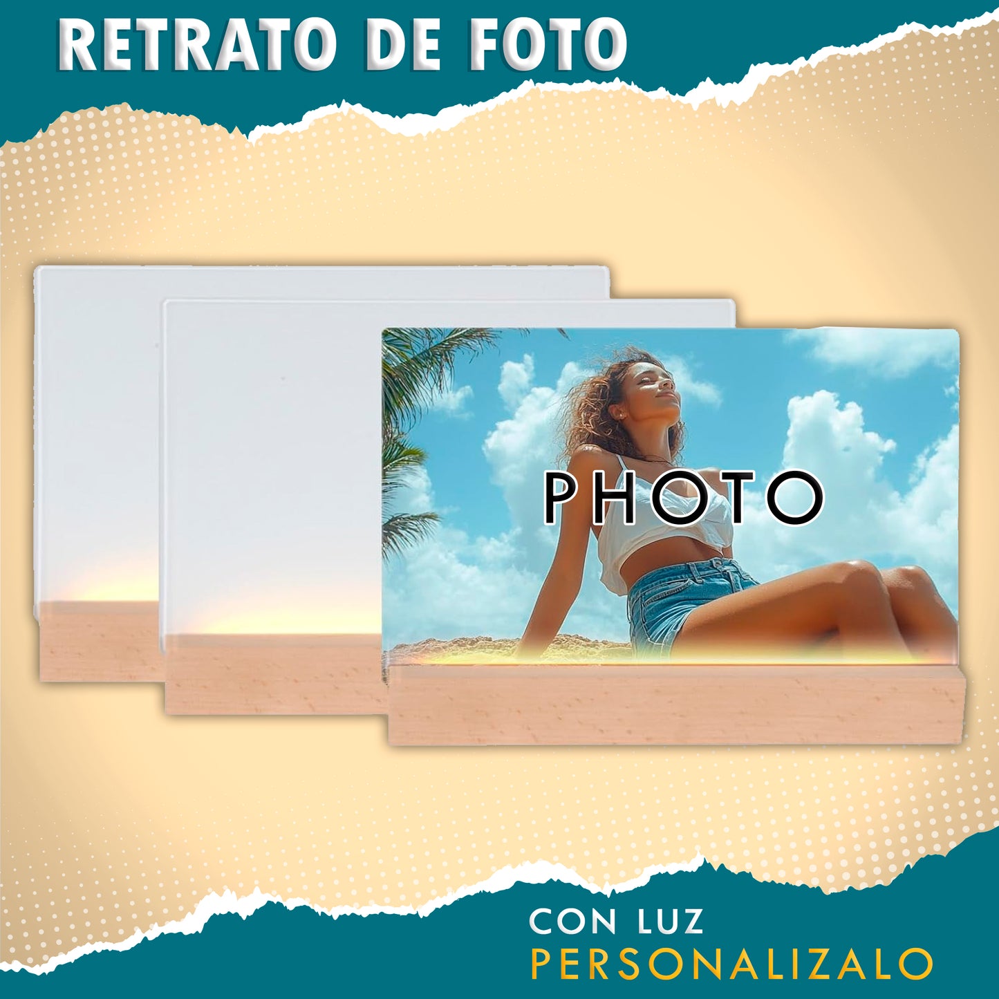 Retrato para foto con luz p044