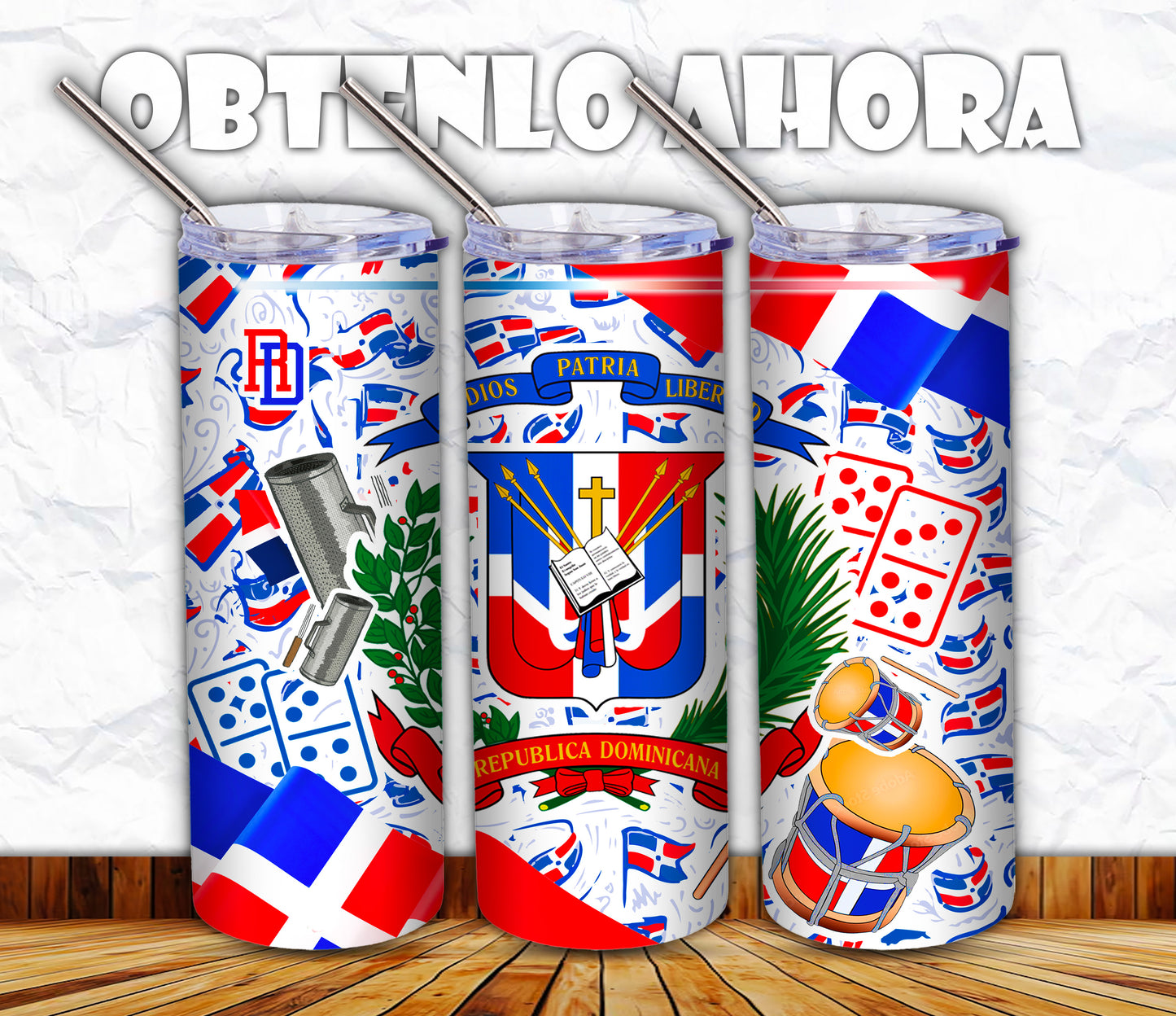 vaso personalizado dominicana p038