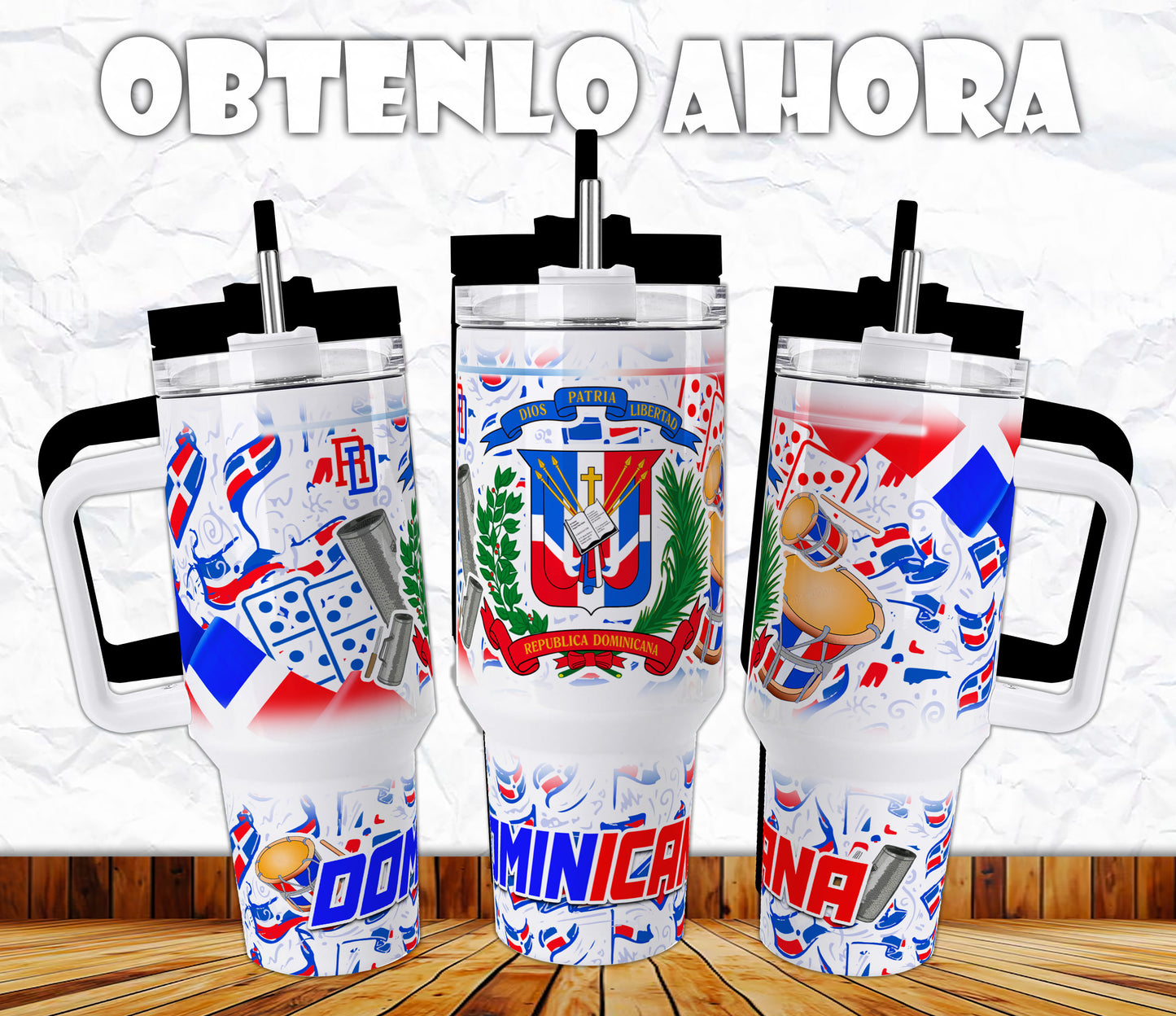 vaso personalizado dominicana p038