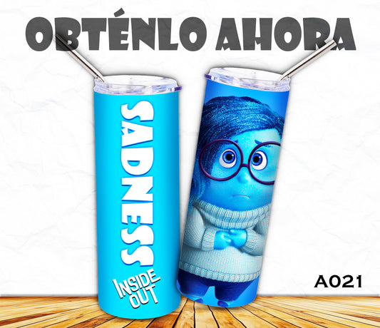 vaso 20oz inside out sadness  a021