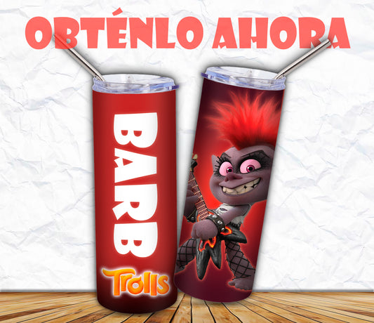 vaso 20oz trolls barb  a038
