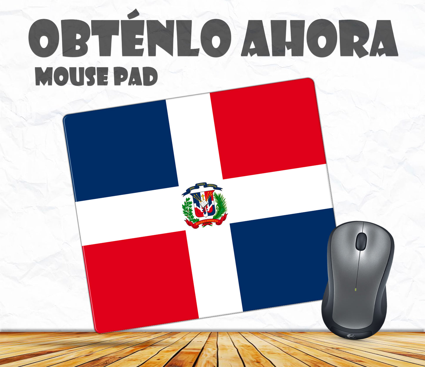 mouse pad dominicano   b005