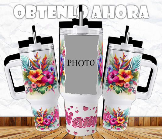 vaso con asa personalizado 40oz p019