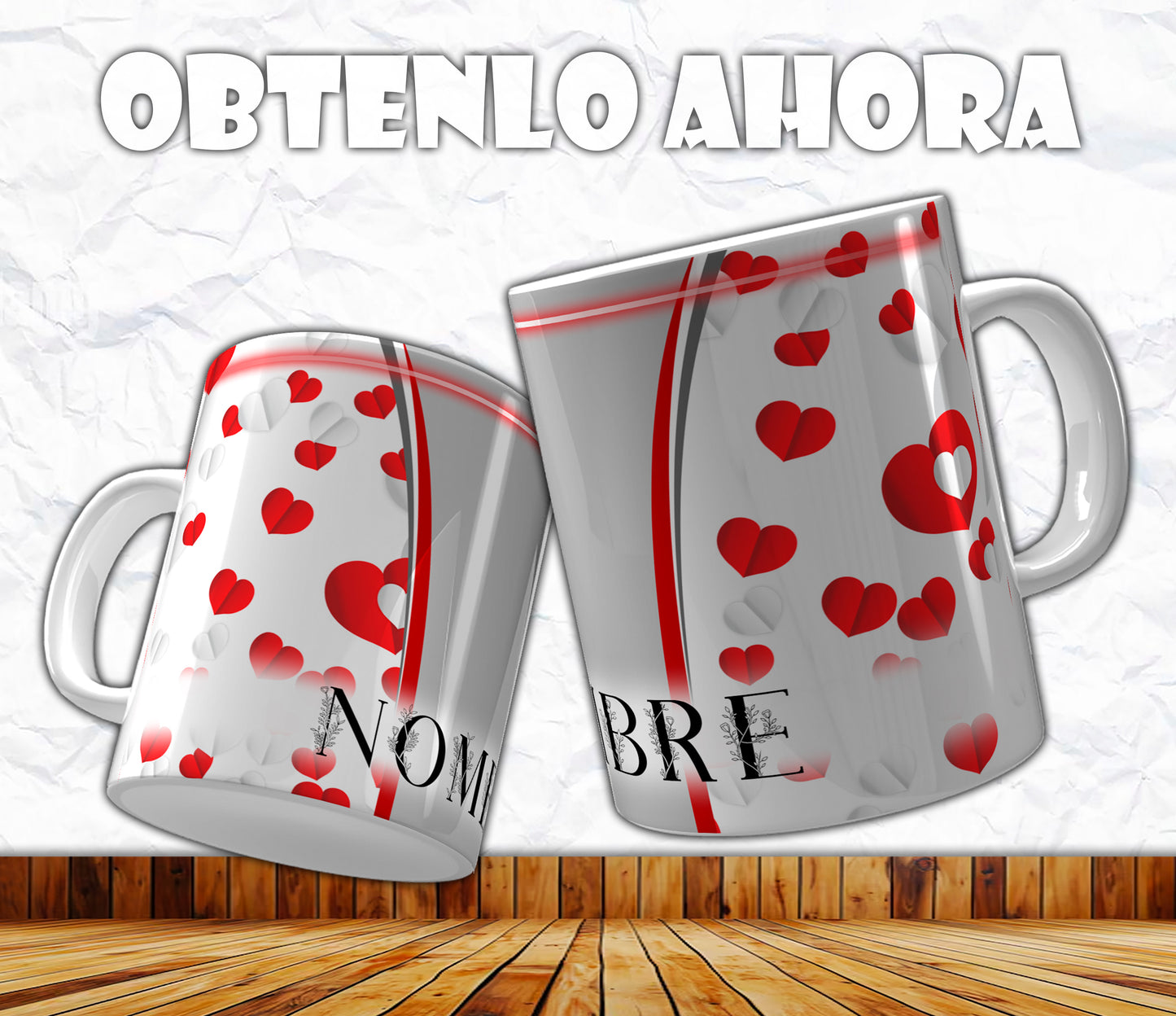 vasos y tazas personalizado foto y nombre  p035
