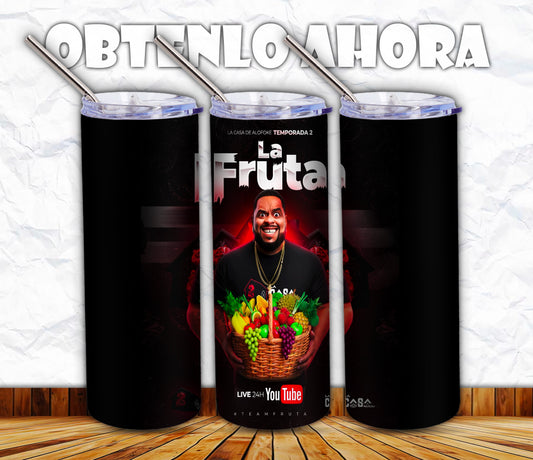 vaso 20oz personalizado La Fruta p036